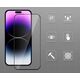 6D Προστατευτικό Γυαλί Pro Veason Easy-Install Glass + Εφαρμογέας - για Iphone 13 Pro Max / 14 Plus μαύρο