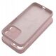 Θήκη SILICONE 2mm για IPHONE 15 Pro Max σε πουδρέ ροζ