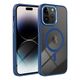Θήκη COLOR EDGE MAG COVER συμβατή με MagSafe για IPHONE 16 μπλε