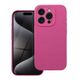 Θήκη SILICONE 2mm για IPHONE 16 ροζ