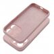 Θήκη SILICONE 2mm για IPHONE 16 Pro Max ροζ πούδρα