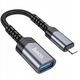 HOCO προσαρμογέας iPhone Lightning 8-pin (αρσενικό) σε USB (θηλυκό) 3.0 UA24 μαύρο