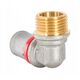 Diamond γωνία πρεσαριστή KOL-CH PEX-AL-PEX από ορείχαλκο 1/2"x20 FZZ-004.1/2X20.KOL-C