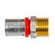 Σύνδεσμος πρεσαριστός Diamond ZŁ-CH, PEX-AL-PEX, ορείχαλκος 1/2"x16 FZZ-001.1/2X16.ZŁ-CH