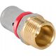 Σύνδεσμος πρεσαριστός Diamond ZŁ-CH, PEX-AL-PEX, ορείχαλκος 1"x25 FZZ-001.1X25.ZŁ-CH