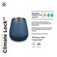 Kanteen Rise Wine Tumbler, 296ml/10oz, Stellar