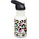 Kid Kanteen Classic Narrow (Flip Sport), 355ml/12oz, Leopard Print