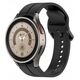 Σιλικονούχο λουράκι για SAMSUNG Watch 4 / 5 μαύρο (5)