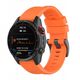 Λουράκι σιλικόνης για GARMIN FENIX 3 / 3HR / 5X / 6X / 6X Pro / 7X / 7X Pro πορτοκαλί (8)