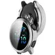 Etui z osłoną ekranu Bizon Case Watch Felipe do Garmin Vivoactive 6 srebrne