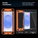 SZKŁO HARTOWANE TECH-PROTECT QUICK SET+ 2-PACK GALAXY S25 CLEAR