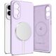 TECH-PROTECT LIQUID SILICONE MAGSAFE GALAXY S25 EDGE MAUVE