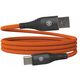 Kabel Hammer USB-A - USB-C 3A 65W 1m (482Mbp/s), ORANGE / POMARAŃCZOWY