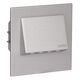Φωτιστικό χωνευτό downlight 1.1W LED σε ασημί χρώμα Cet Navi 11-221-11.