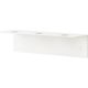 Διανομέας σαπουνιού NAGA Sæbeholder til væg hvid 3 flasker Λευκό 24x6x6mm (2 τεμ) - (2 τεμ ανά )