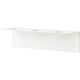 Διανομέας σαπουνιού NAGA Sæbeholder til væg hvid 3 flasker Λευκό 24x6x6mm (2 τεμ) - (2 τεμ ανά )