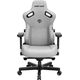 Fotel Anda Seat Fotel gamingowy Anda Seat Kaiser 3 L materiałowy szary obrotowy