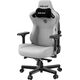Fotel Anda Seat Fotel gamingowy Anda Seat Kaiser 3 L materiałowy szary obrotowy