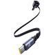 Ładowarka samochodowa Baseus Enjoyment Max z kablami USB-C+USB-C i portami USB-A+USB-C 90W Czarny