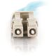Καλώδιο Οπτικών Ινών C2G LC-LC 10Gb 50/125 OM3 Duplex Multimode PVC (LSZH) - Καλώδιο Δικτύου - LC Multi-Mode (M) σε LC Multi-Mode (M) - 10 m - Γυαλί - Duplex - 50/125 Μικρόμετρα - OM3 - Χωρίς Αλογόνα - Ακουαμαρίνα