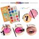 J.CAT BEAUTY_House Of Queens 15 Color Palette paleta cieni do oczu 103 Royal-Tea &amp| Spade 16g
