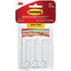 Command γάντζοι για σύρμα Value Pack, λευκό, 3 γάντζοι + 6