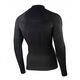 LS1610M Bluza męska z krótkim ekspresem EXTREME MERINO czarny M