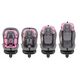ΚΑΘΙΣΜΑ ΑΥΤΟΚΙΝΗΤΟΥ SESTTINO HEXAGON PINK PRO I-SIZE 0-36 KG 40-150