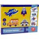 LeanToys Magnetyczna Układanka Książka Transport Puzzle Karty