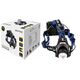 Φακός κεφαλής ENTAC, 5W, 4AA, Alu, 600 lm, εστίαση, μαύρο