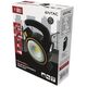 φακός LED ENTAC, IP20, 1W + ηλιακό LED, 80 lm, επαναφορτιζόμενος μέσω USB, 4.5 x 12.7 x 17 cm