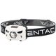 Επαναφορτιζόμενος φακός κεφαλής ENTAC, IP54, 5W, 150lm, επαναφορτιζόμενος μέσω USB, λευκό+κόκκινο φως, λευκό χρώμα.