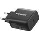FoneKit GaN PD 65W AC power adapter, USB-C, black