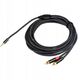 Αρσενικό στερεοφωνικό 3.5mm PROEL - 2 x αρσενικό RCA, 1.5m, μαύρο