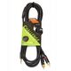 Αρσενικό στερεοφωνικό 3.5mm PROEL - 2 x αρσενικό RCA, 1.5m, μαύρο