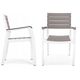 Πολυθρόνα Harmony Armchair λευκό/μπεζ καφέ 7290106926431