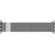 Λουράκι Wave από πλεγμένο ατσάλι, Apple Watch 38 / 40 / 41 / 42 mm, ασημί