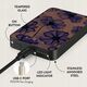 Slowmoose Burga Gunmetal Magnetic Powerbank - magnetyczny powerbank 5000 mAh kompatybilny z MagSafe, kabel USB-C - USB-C w zestawie (velvet night)