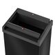HAILO Κάδος απορριμμάτων Big-Box Swing L / 35L / μαύρο 030840141