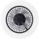 Φωτιστικό ανεμιστήρας LED BRILLIANT SIANO 40W CCT 2700-6500K 4400lm DIM O48cm με τηλεχειριστήριο