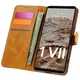 Etui z klapką Bizon Case Pocket do Xperia 1 VII brązowe