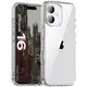 Etui Bizon Case Halo do Apple iPhone 16 przezroczyste