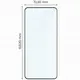 Szkło hartowane Bizon Glass Edge 2 do Vivo V50 Lite 4G / 5G czarna ramka