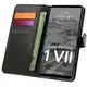 Etui z klapką Bizon Case Pocket do Xperia 1 VII czarne
