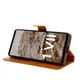 Etui z klapką Bizon Case Pocket do Xperia 1 VII brązowe
