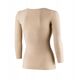 Γυναικεία μπλούζα LS1628W με μανίκι 3/4 COMFORT MERINO μπεζ XL