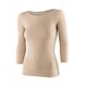Γυναικεία μπλούζα LS1628W με μανίκι 3/4 COMFORT MERINO μπεζ XL