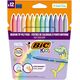 Μαρκαδόροι 12 χρωμάτων παστέλ BIC Kids PUD