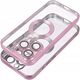 Θήκη GLAM για IPHONE 16e (SE 4 2025) ροζ πούδρα