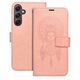 Θήκη βιβλίου MEZZO για XIAOMI Redmi Note 14 4G (GLOBAL - 164,84mm x 78,15mm x 8,16mm) ονειροπαγίδα ροζ χρυσό